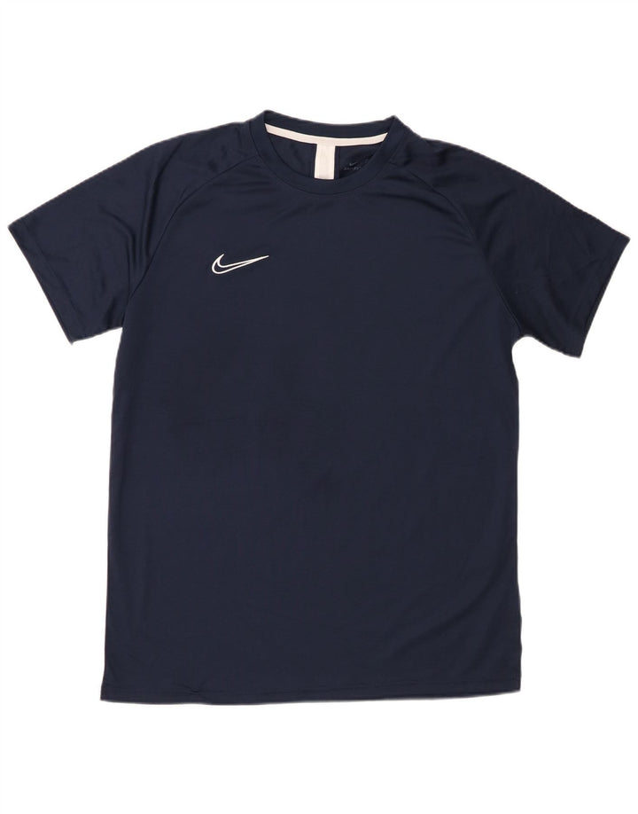 Nike Herren Dri Fit T-Shirt Top XL Marineblau