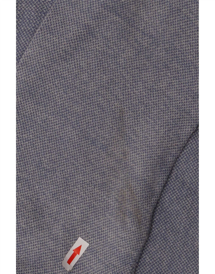 Marks & Spencer Herren-Pullover mit maßgeschneiderter Passform, Rundhalsausschnitt, Größe S, Blau
