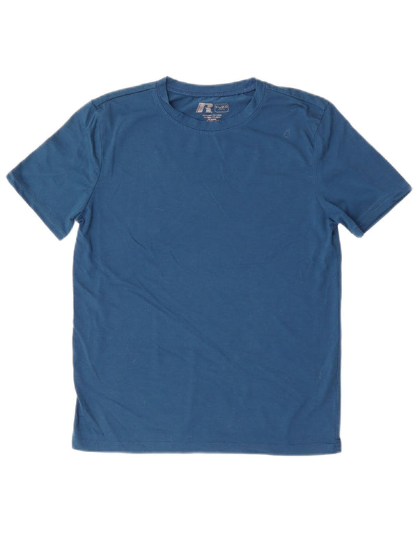 Russell Athletic T-Shirt für Jungen, 14–15 Jahre, XL, Blau, Polyester