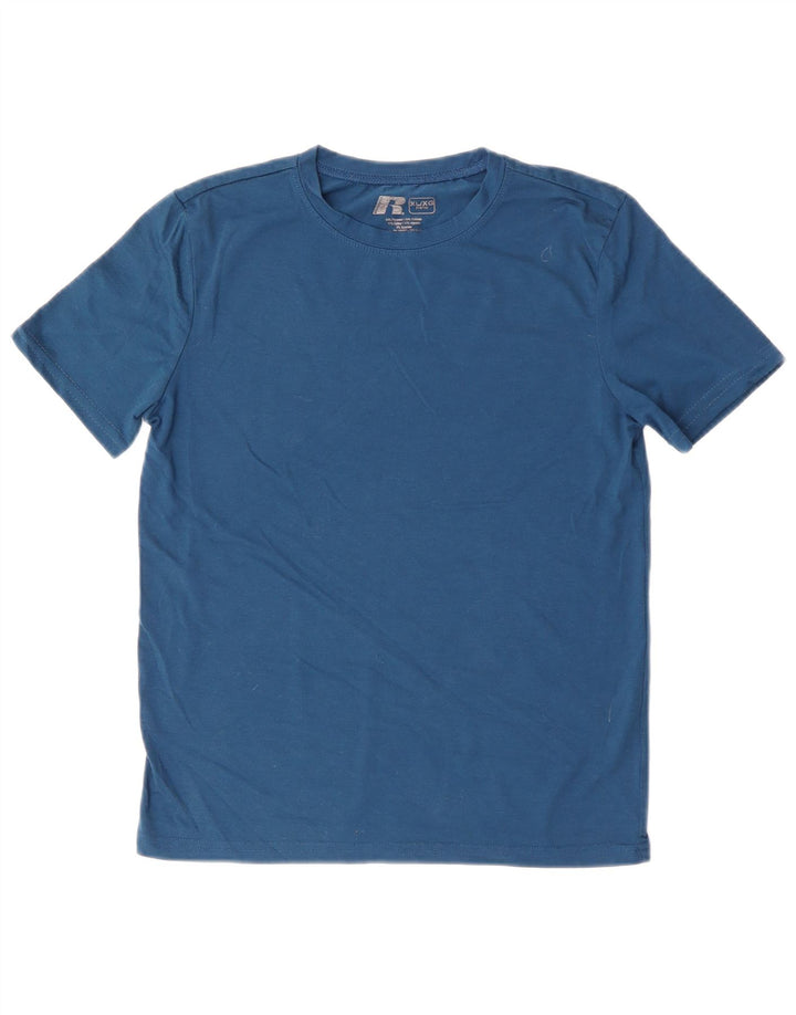 Russell Athletic T-Shirt für Jungen, 14–15 Jahre, XL, Blau, Polyester