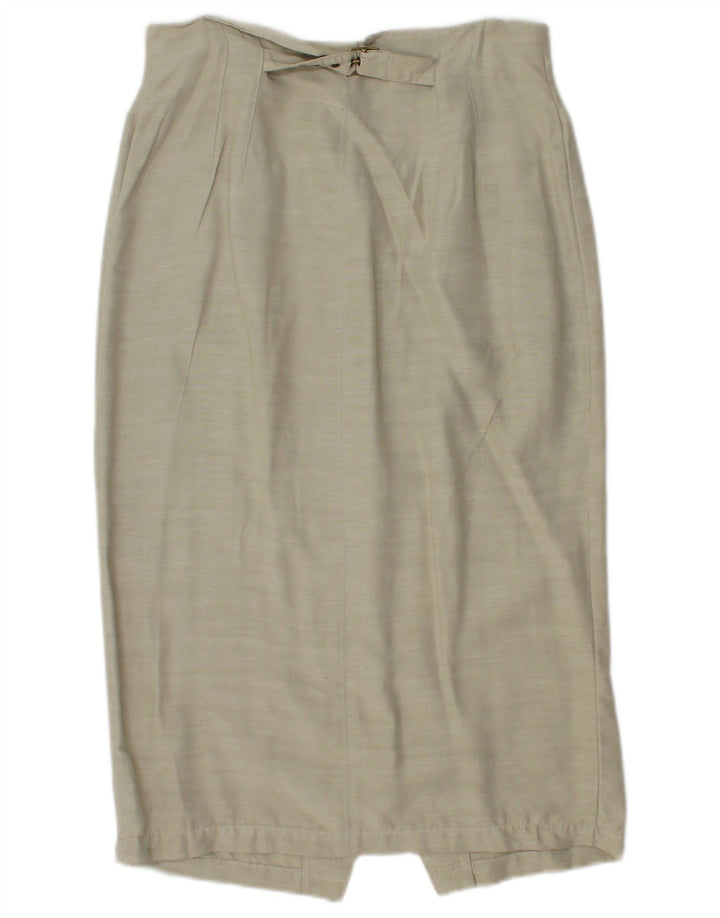 PENNY BLACK Damen Midirock IT 44 Medium W27 Graue Viskose