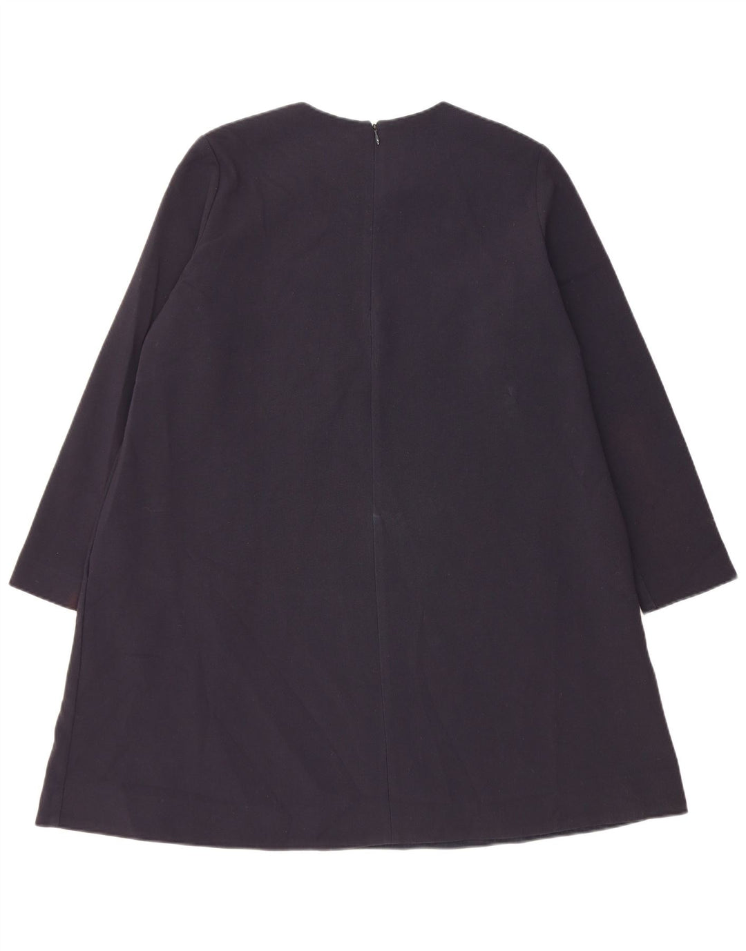 Cos Damen-Langarmkleid in A-Linie, EU 38, mittelmarineblau, Polyester