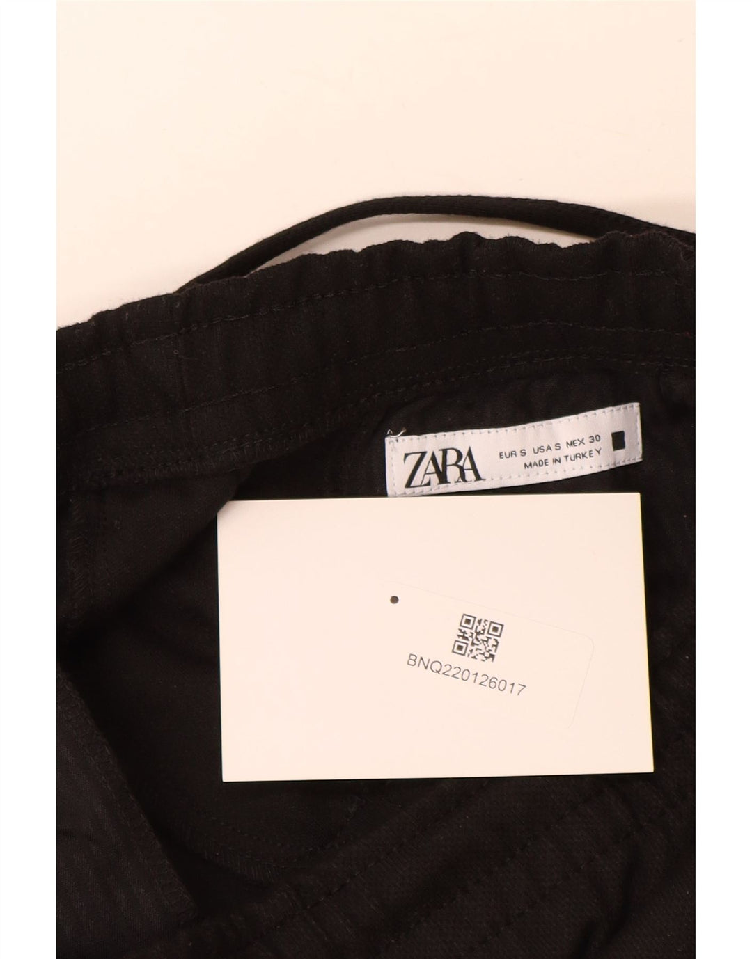 Zara Herren-Trainingshose, Größe S, Schwarz, Polyester
