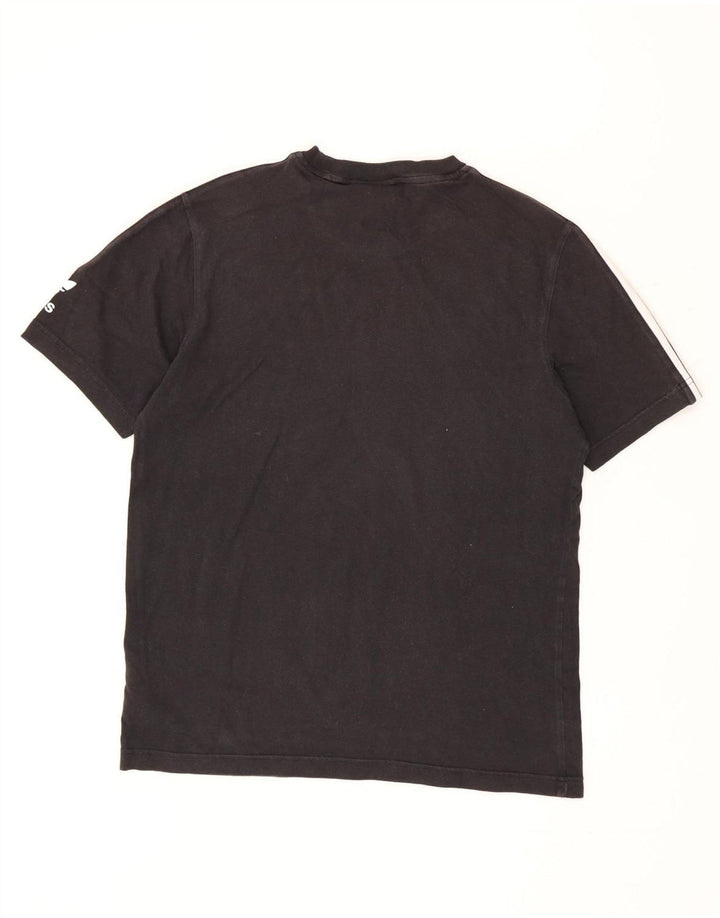 ADIDAS Herren T-Shirt Top Small Schwarz Baumwolle