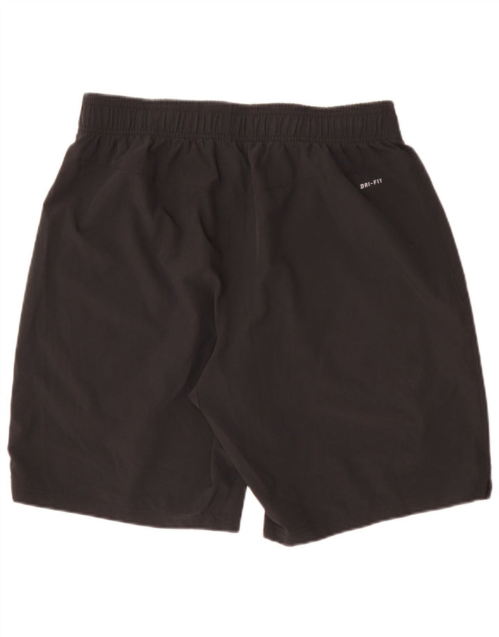 Nike Herren Dri Fit Sportshorts, groß, aus schwarzem Polyester