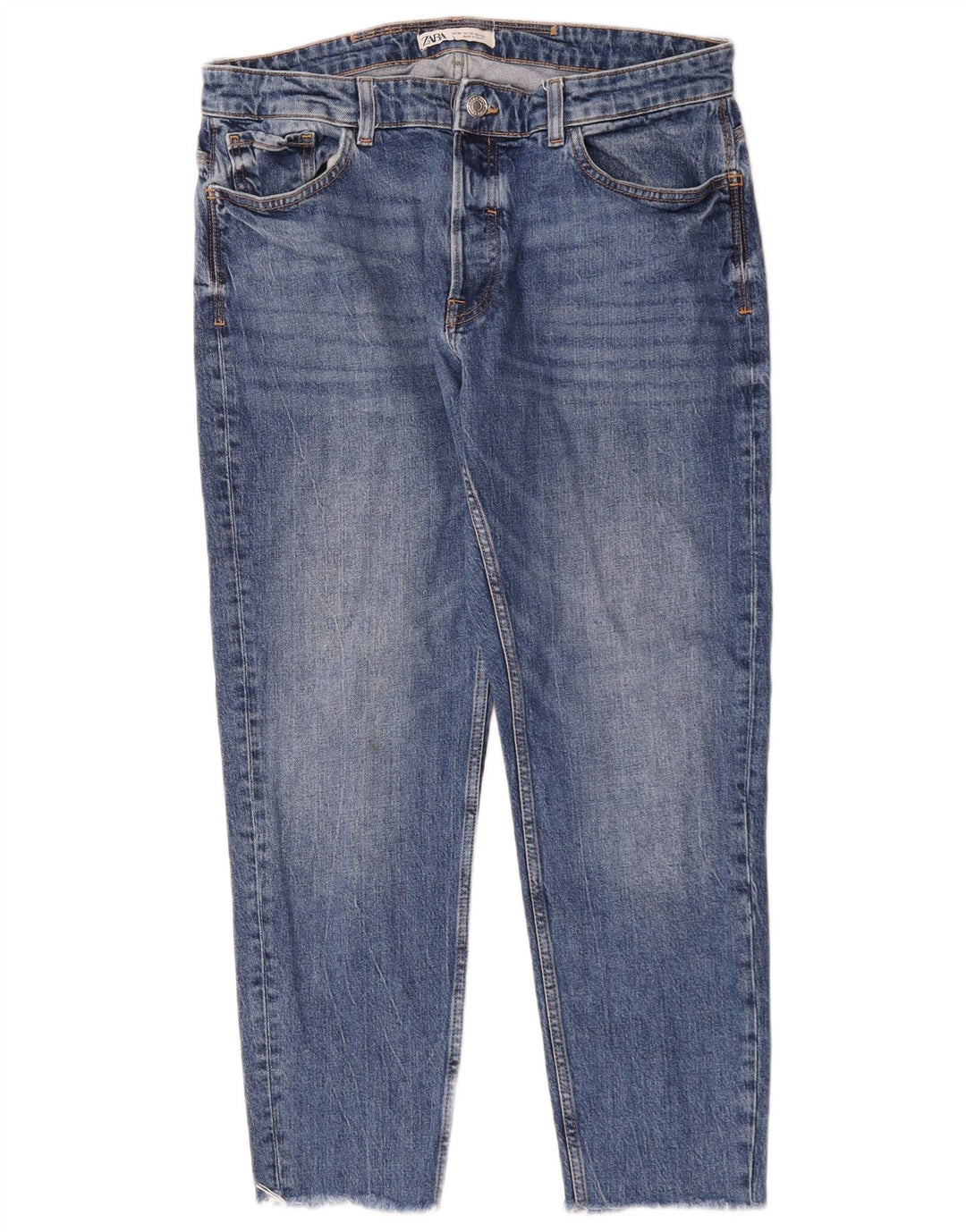 Zara Herren Slim Jeans EU 46 XL W36 L27 Blau