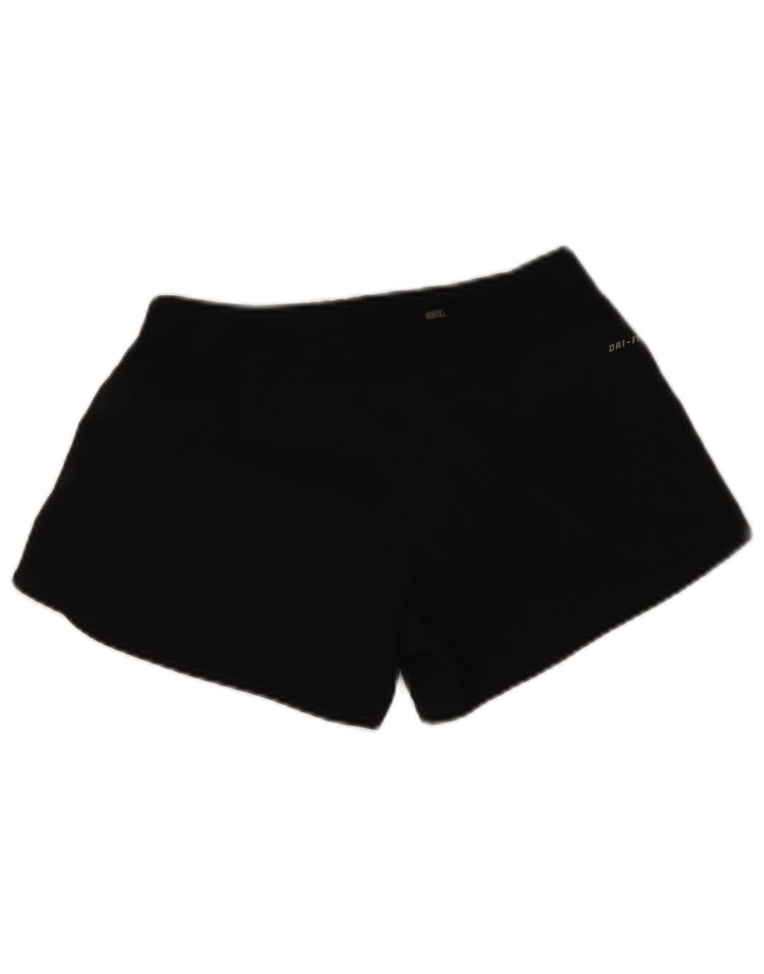 Nike Damen Dri Fit Sport Shorts UK 10 Small Schwarz Polyester