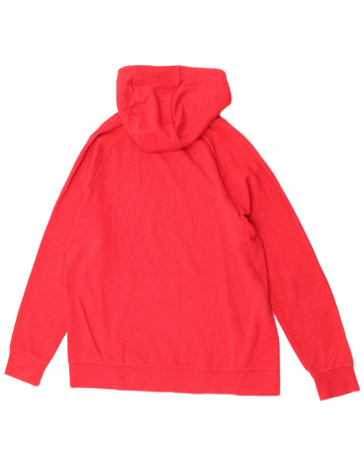 Nike Herren-Kapuzenpullover mit Grafik, mittelrote Baumwolle