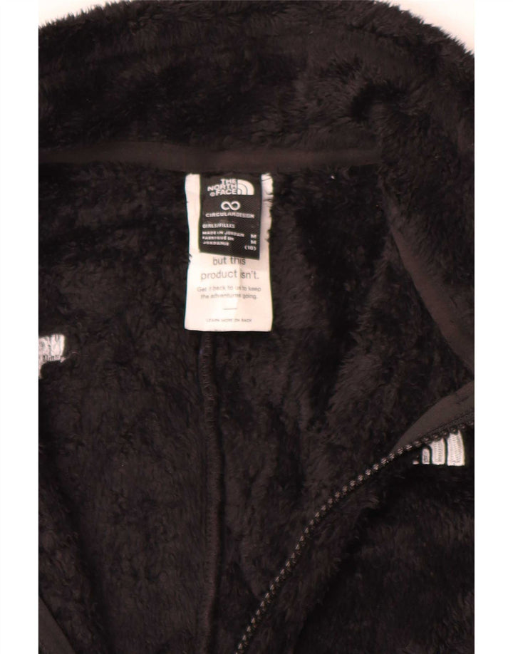 The North Face Mädchen-Fleecejacke, 9–10 Jahre, mittelschwarzes Polyester