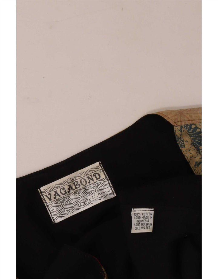 Vagabond Herrenweste Medium Mehrfarbige Patchwork-Baumwolle