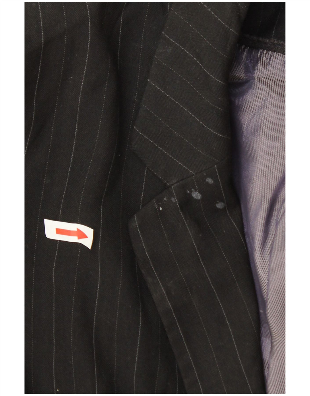 Marks & Spencer Damen-Blazer mit 1 Knopf, UK 20 2XL, grauer Nadelstreifen