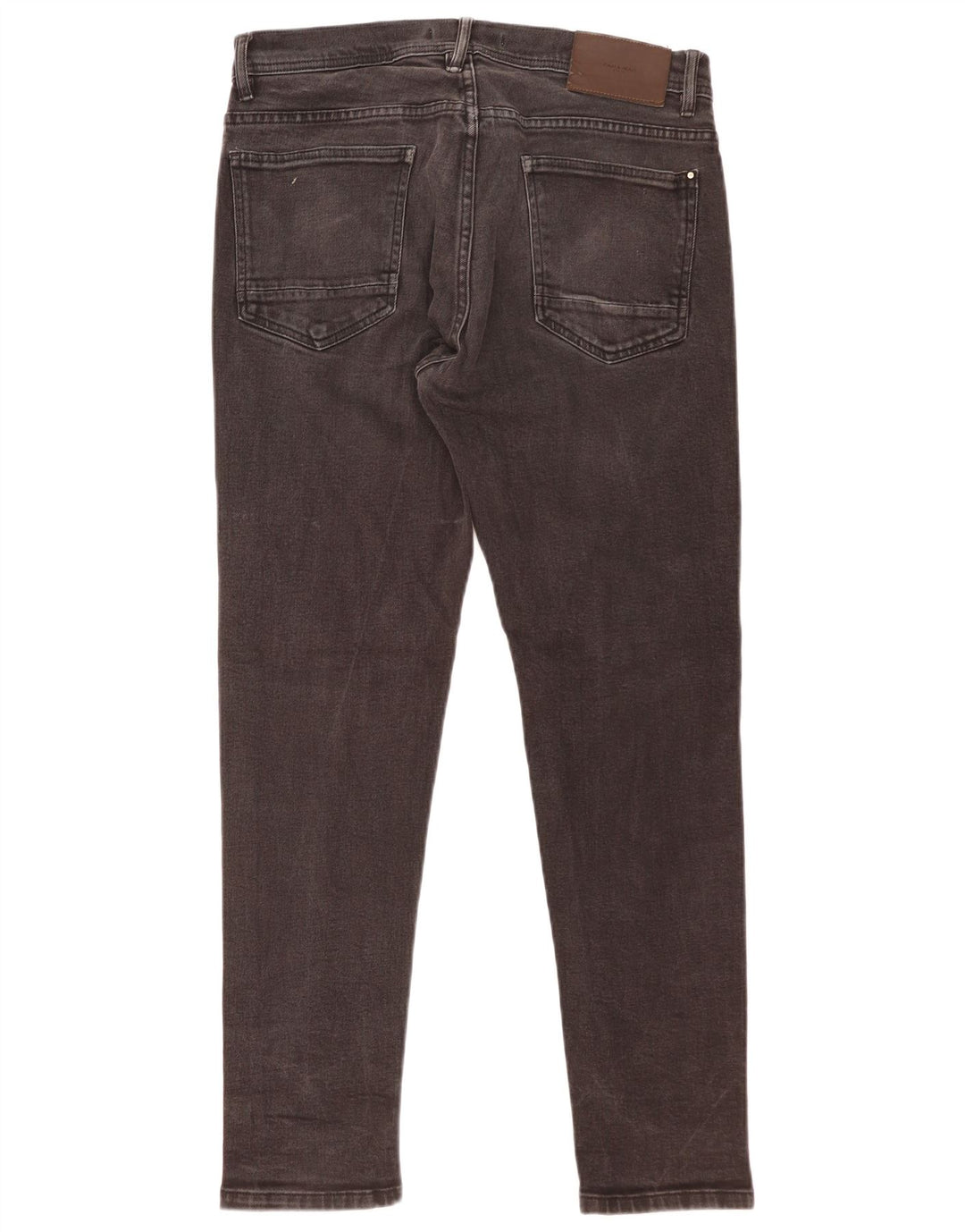 Zara Herren Slim Jeans EU 46 XL W36 L30 Schwarz