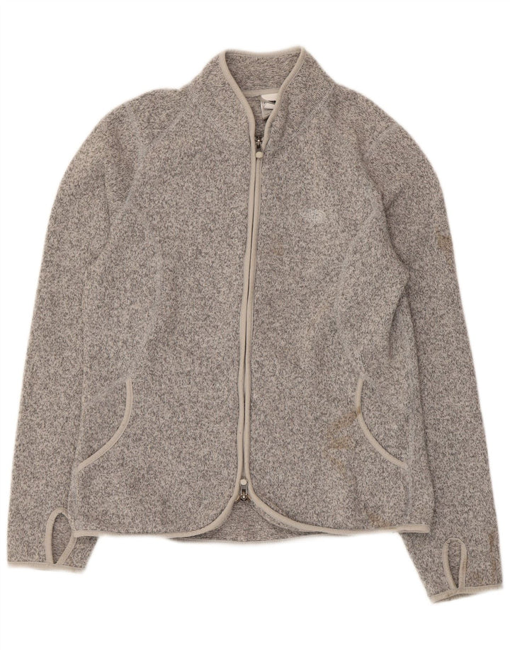 The North Face Damen-Trainingsanzug-Top-Jacke, UK 14, groß, grau gefleckt