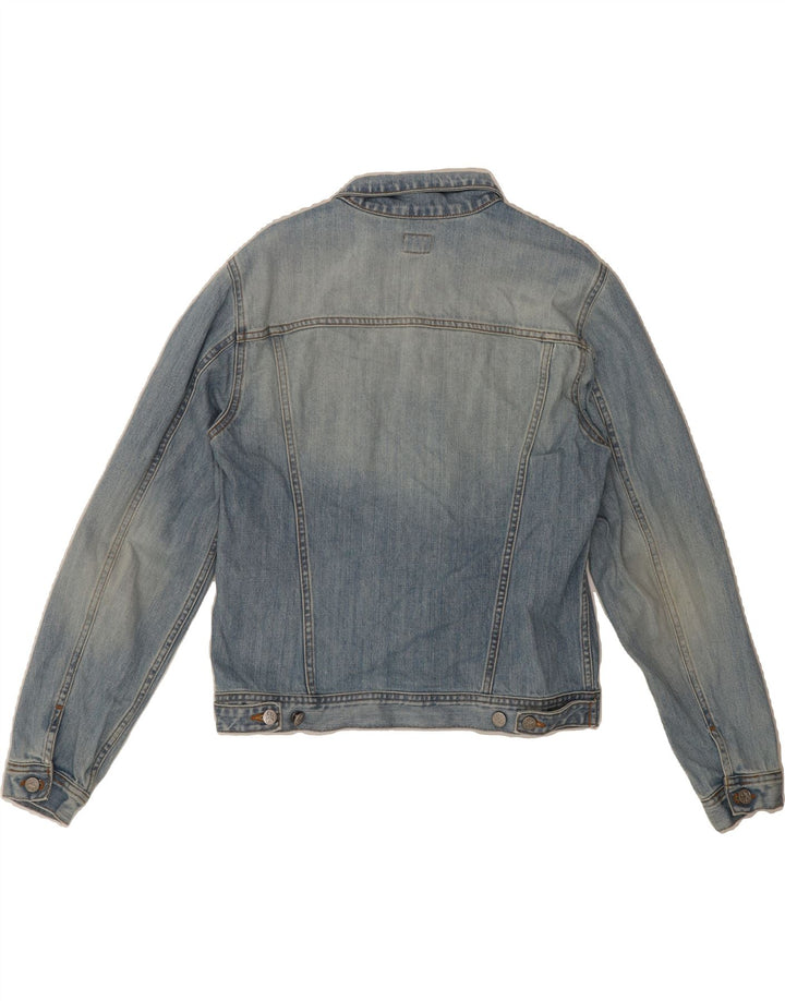 CALVIN KLEIN JEANS Womens Denim Jacket UK 16 Large Blue Cotton Vintage Calvin Klein Jeans and Second-Hand Calvin Klein Jeans from Messina Hembry 