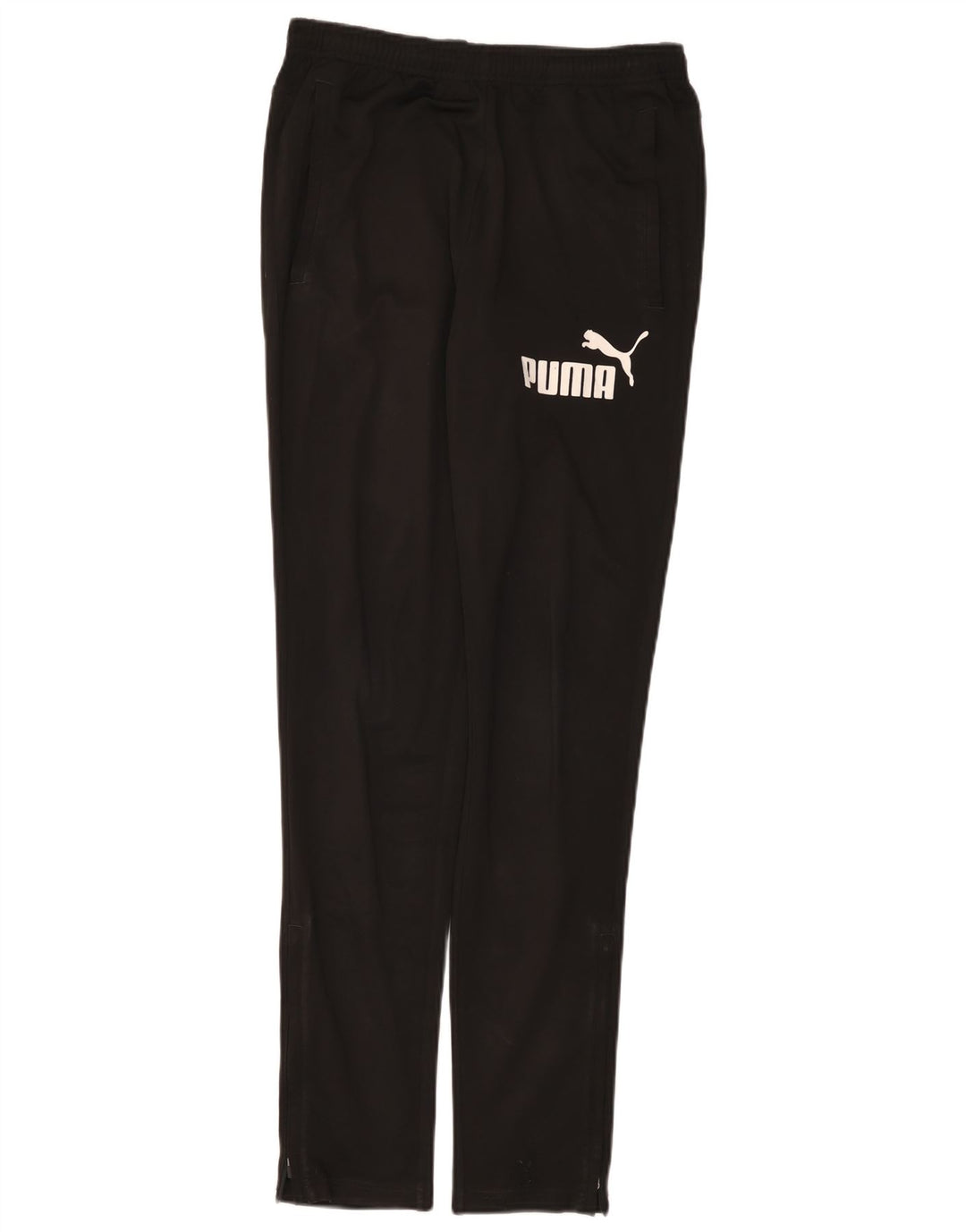 Puma Herren-Trainingshose mit Grafik, Größe S, Schwarz, Polyester