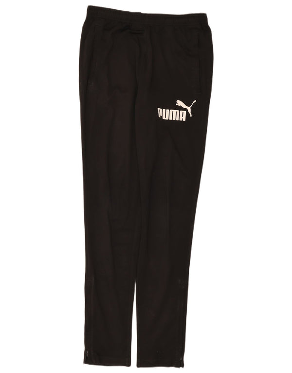 Puma Herren-Trainingshose mit Grafik, Größe S, Schwarz, Polyester