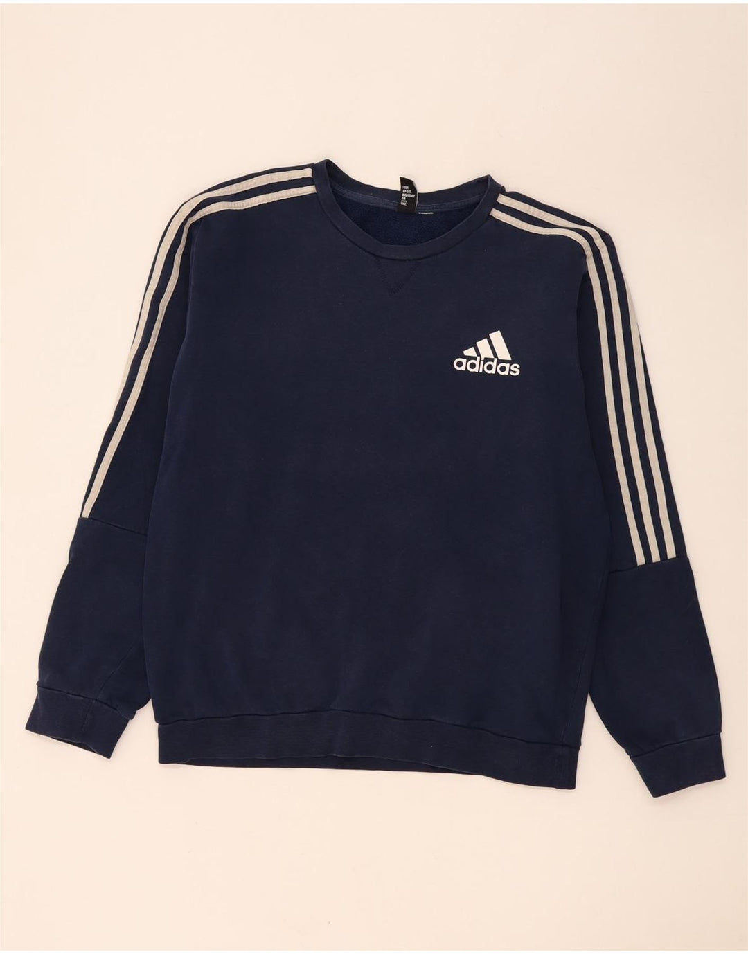 Adidas Herren Sweatshirt Pullover Large Marineblau
