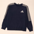 Adidas Herren Sweatshirt Pullover Large Marineblau