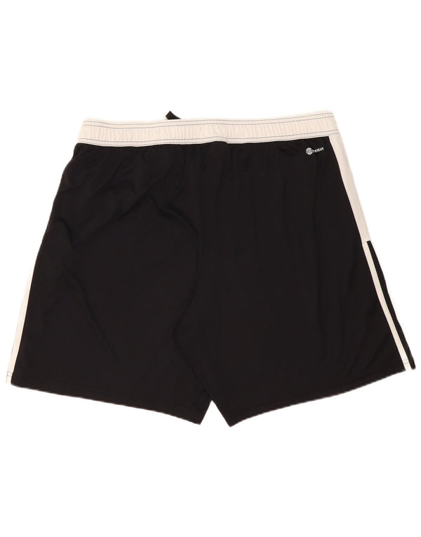 Adidas Herren Aeroready Sport Shorts 2XL Schwarz Colourblock Polyester