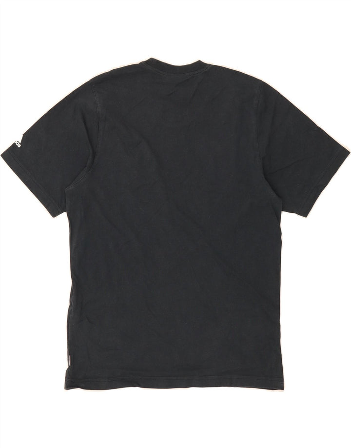 ADIDAS Mens T-Shirt Top Small Black Cotton Vintage Adidas and Second-Hand Adidas from Messina Hembry 