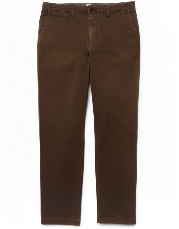 Gap Herren Slim Fit Chinohose W34 L32 Graue Baumwolle