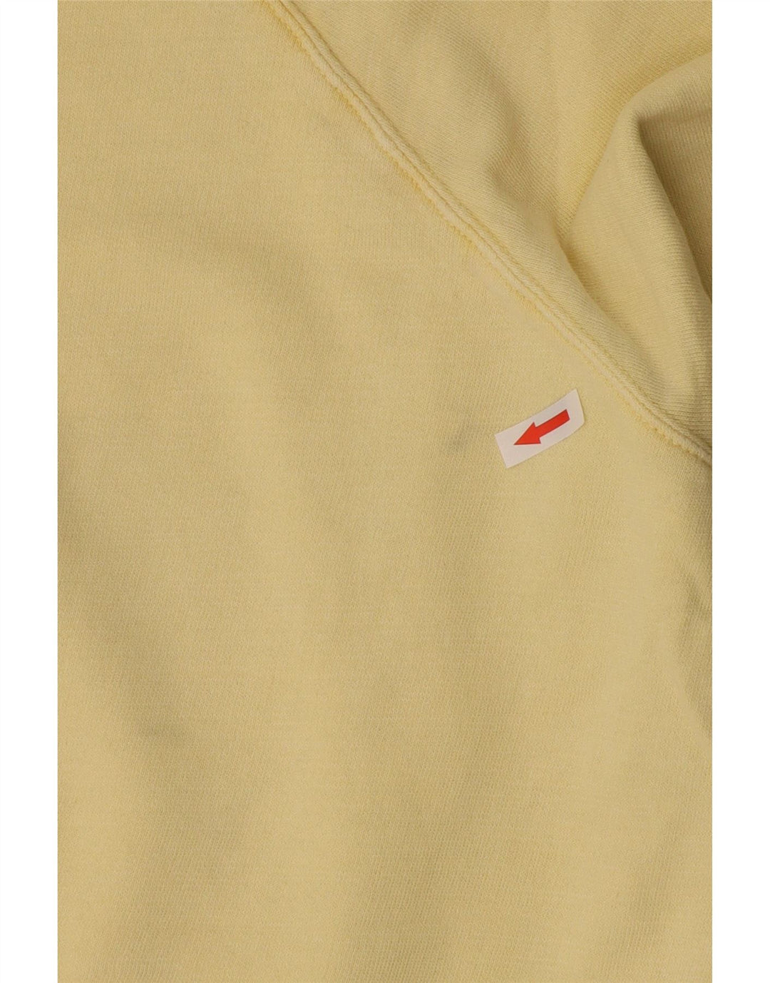 Marks & Spencer Damen-Sweatshirt in Übergröße, Größe UK 18, XL, gelbe Baumwolle