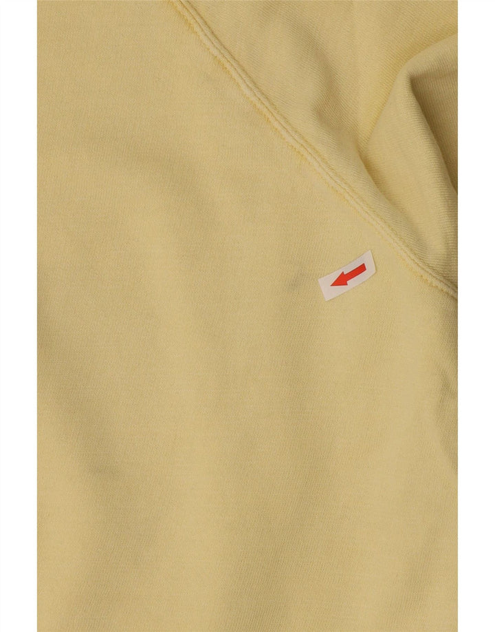 Marks & Spencer Damen-Sweatshirt in Übergröße, Größe UK 18, XL, gelbe Baumwolle