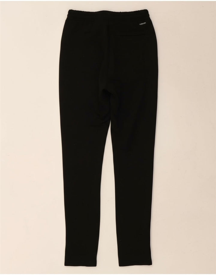 ADIDAS Womens Tracksuit Trousers UK 6 XS Black Polyester