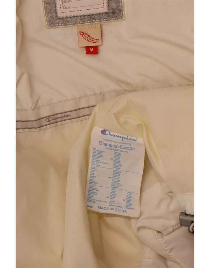 CHAMPION Wattierte Damenjacke UK 14 Mittelweißes Polyester