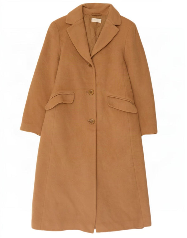 Marks & Spencer Damenmantel UK 12 Mittelbeige Schurwolle