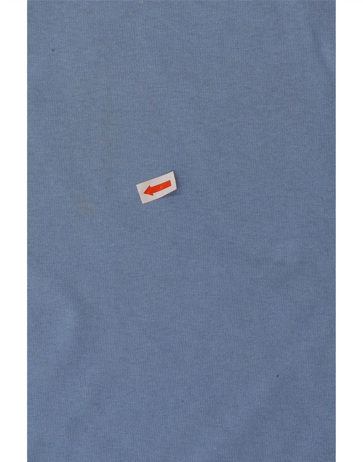 NIKE Herren Grafik-Weste-Top XL, blaue Baumwolle