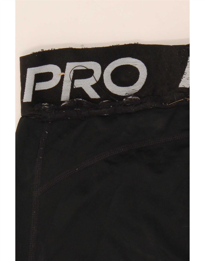 Nike Mädchen-Grafik-Leggings, 13–14 Jahre, schwarzes Polyester