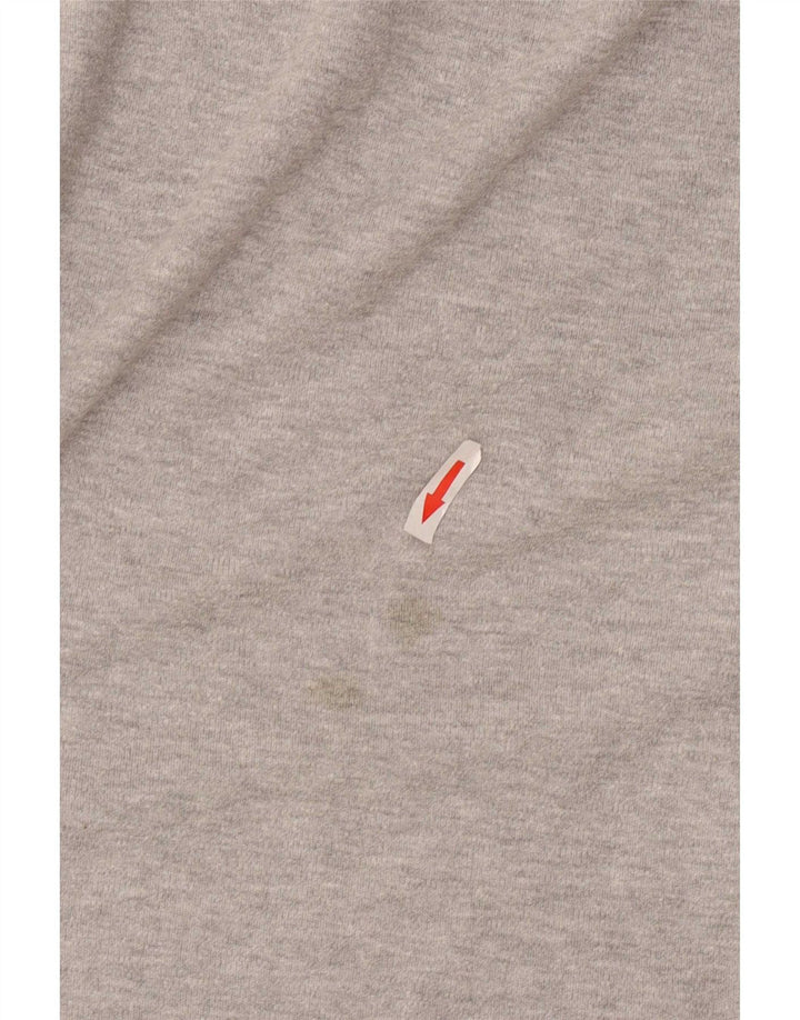 Jack Wills Herren-Sweatshirt mit Grafik, Größe L, Grau, Blockfarben-Baumwolle