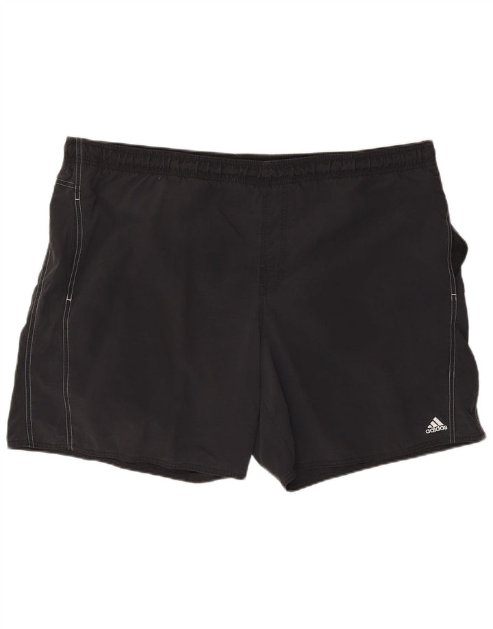 Adidas Herren Sport Shorts 2XL Schwarz Polyester
