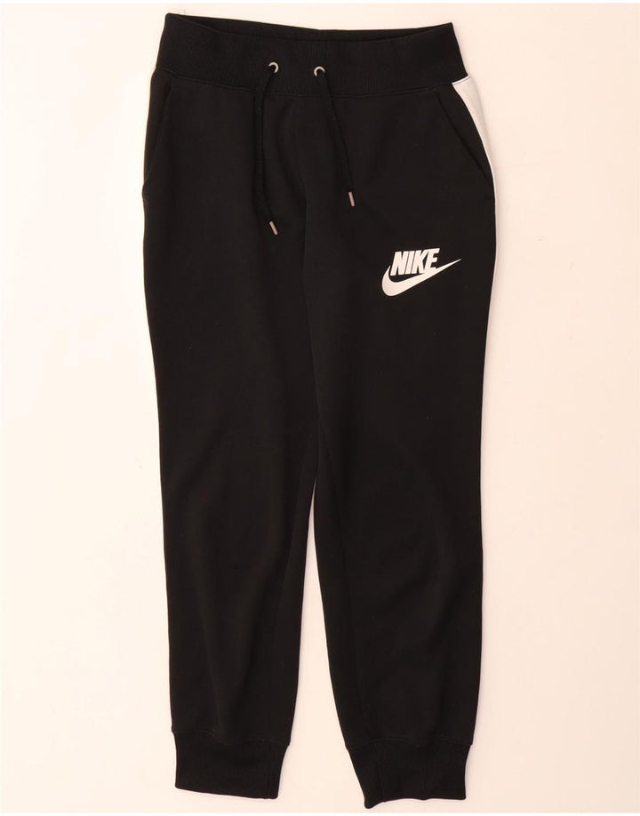 NIKE Damen-Trainingshose, Jogginghose, Größe S, Größe S, Schwarz, Farbblock