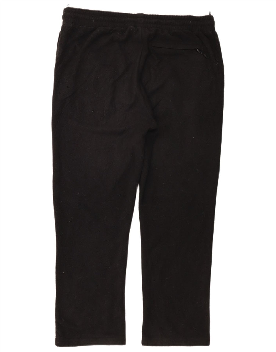 Marks & Spencer Herren Fleece-Trainingshose, Größe L, Schwarz, Polyester