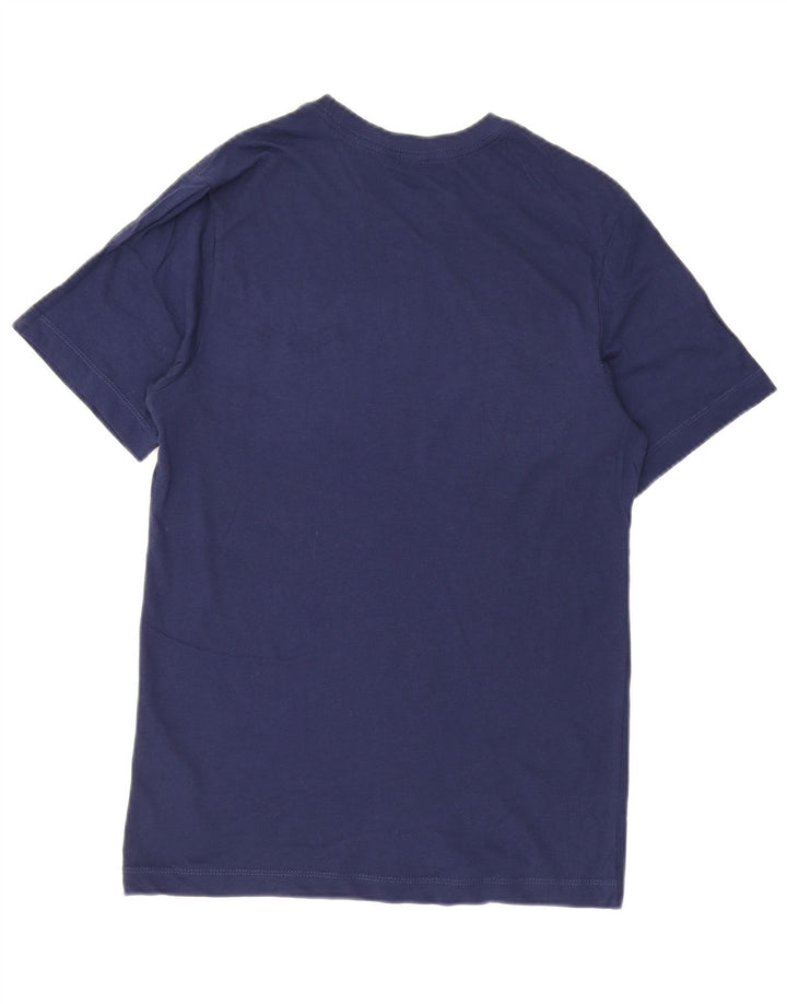 NIKE Herren-T-Shirt mit Grafik, Größe S, Marineblau, Baumwolle