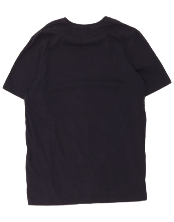 Adidas Herren Grafik T-Shirt Top XL Marineblau Baumwolle