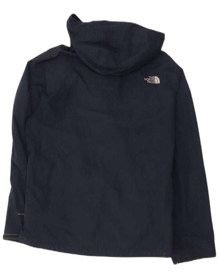 The North Face Herren-Regenjacke mit Kapuze, UK 40, Größe L, Marineblau, Polyester