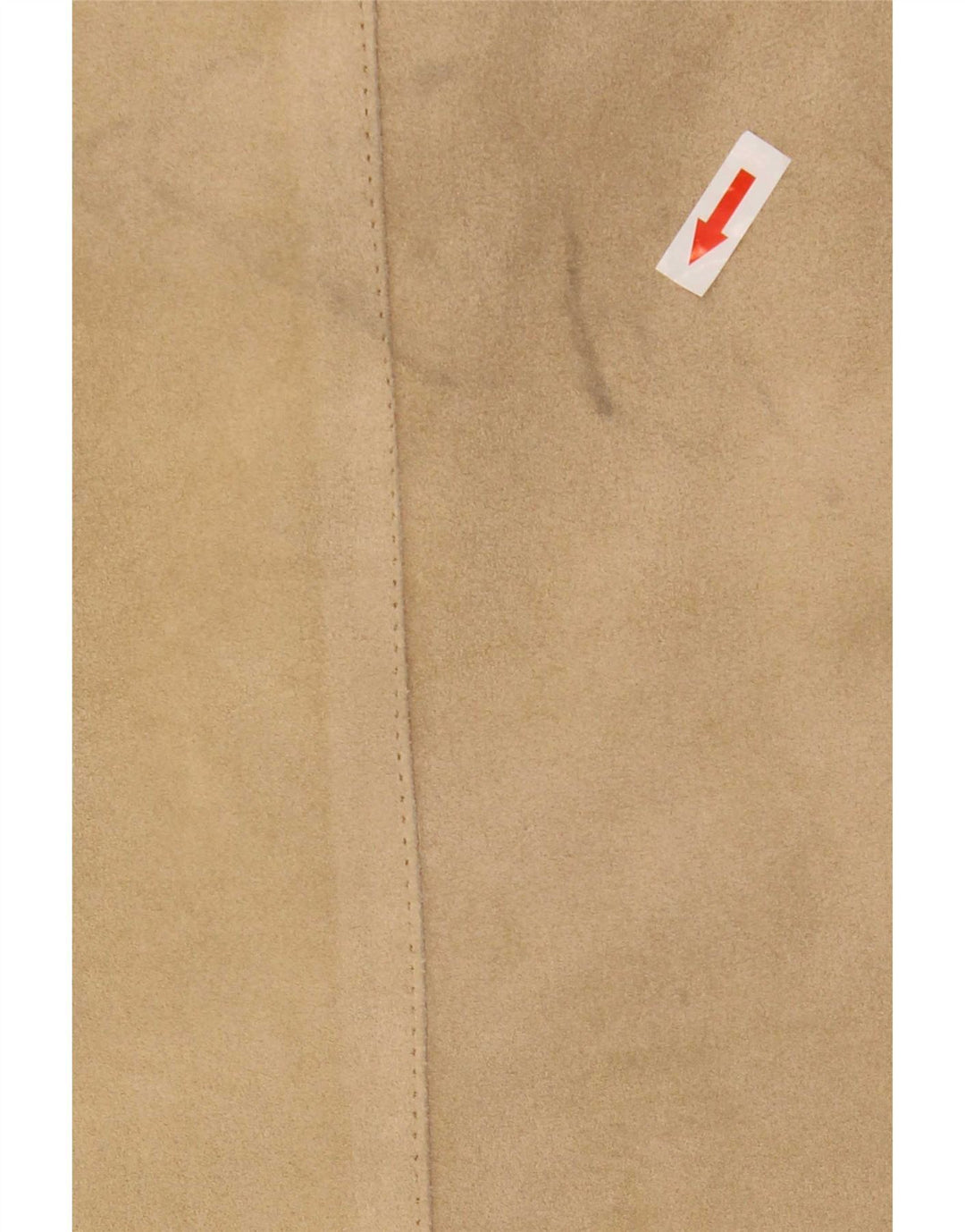J.J.Scott Herren 3-Knopf-Wildleder-Blazerjacke IT 52 XL Beige Leder