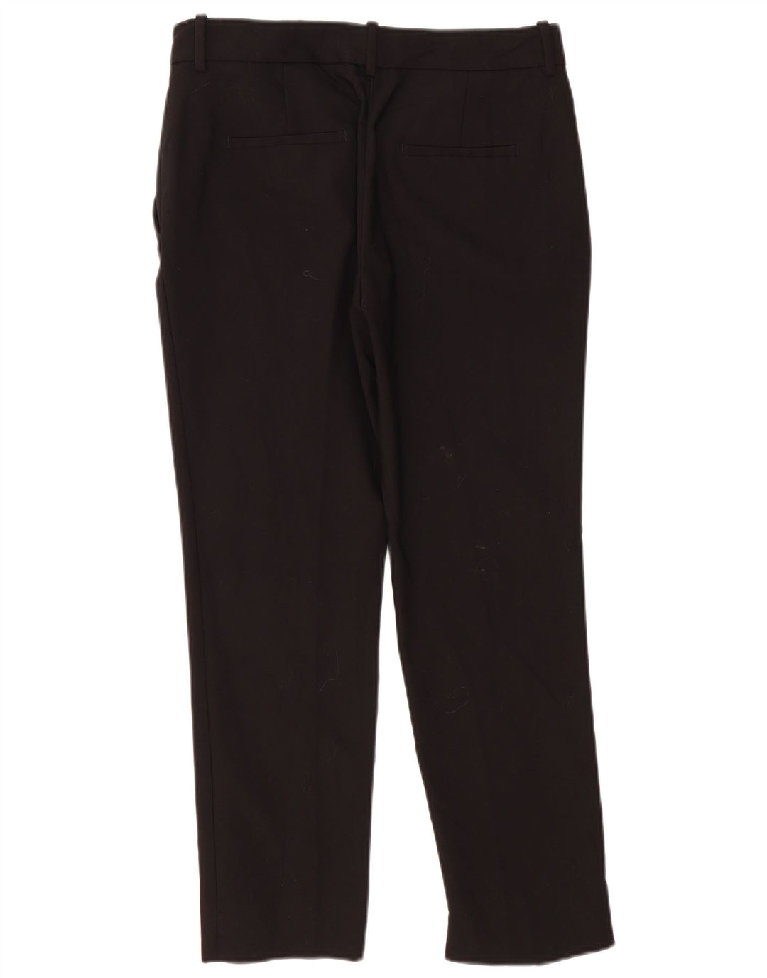 ZARA Damen Slim Chino-Hose EU 38 Small W28 L27 Schwarz