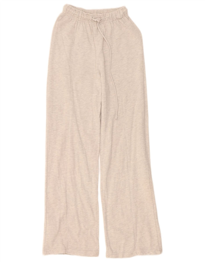 Zara Damen Trainingshose UK 10 Small Grau