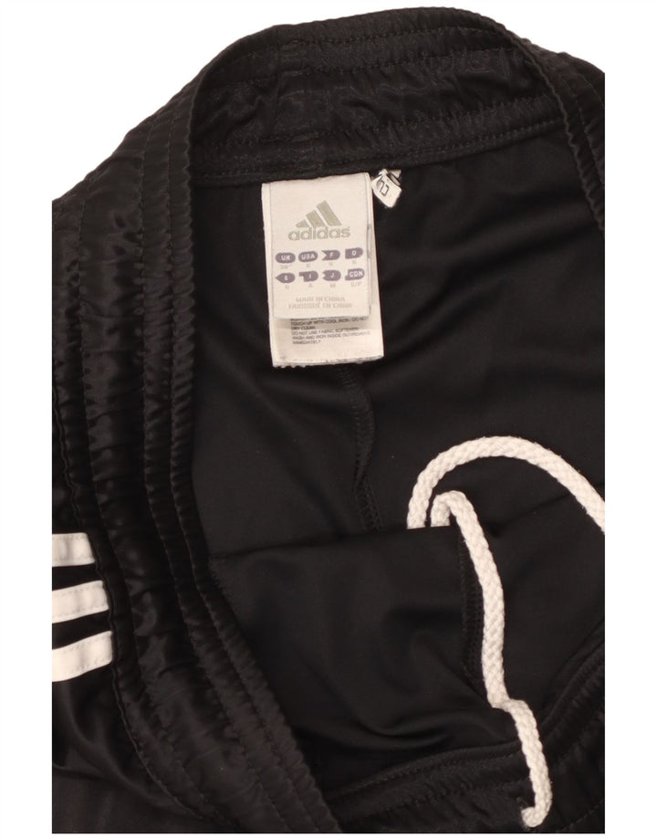 ADIDAS Herren Deutscher Fußball Bund Sport Shorts Small Schwarz Polyester