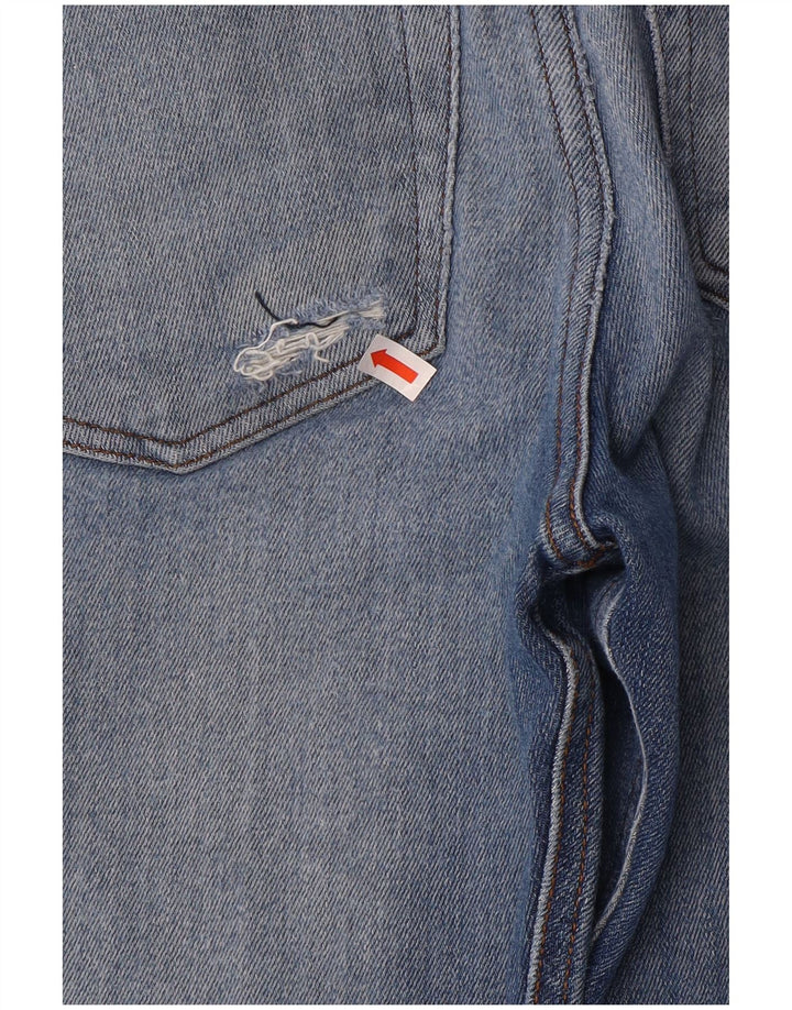 Diesel Herren Distressed Slim Jeans W32 L32 Blaue Baumwolle