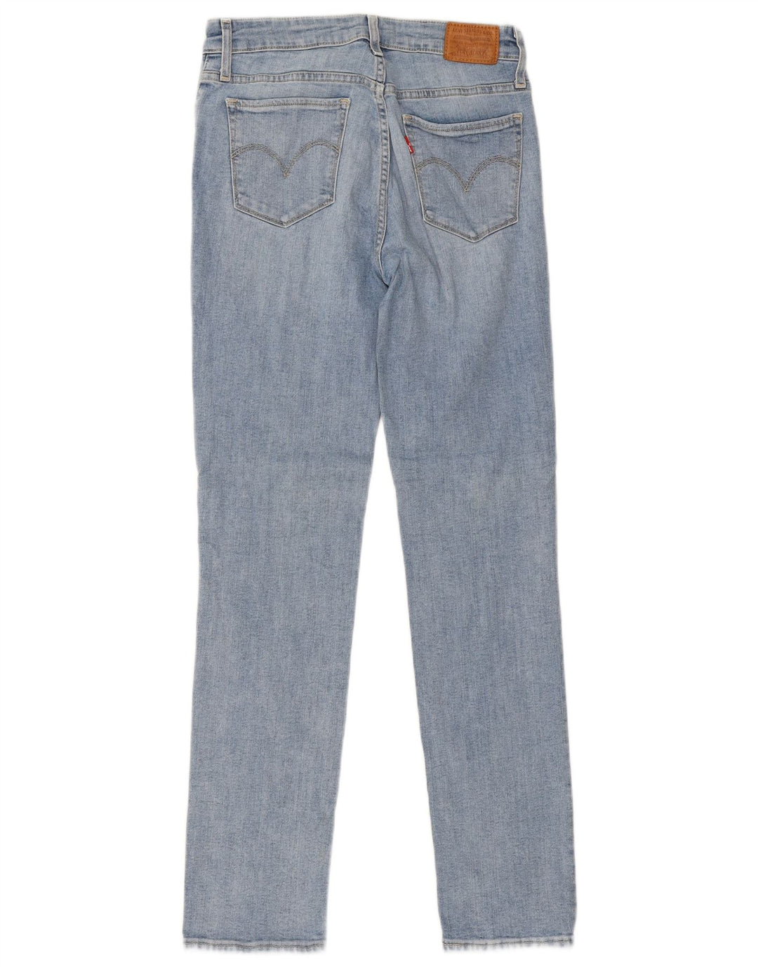 Levi's Damen 712 Slim Jeans W28 L30 Blaue Baumwolle