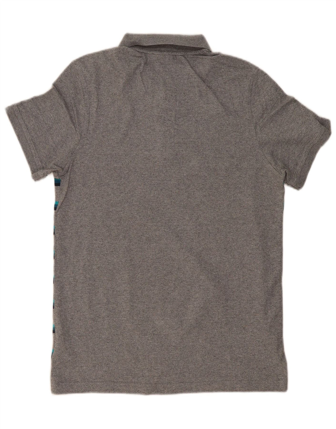 Canterbury Herren-Poloshirt mit Grafik, klein, grau gestreift, Baumwolle