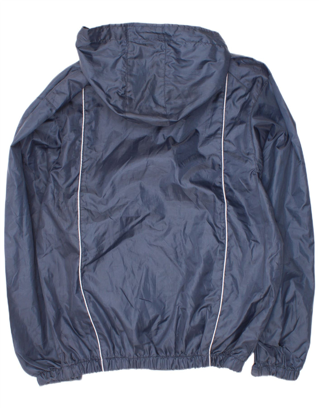 Umbro Jungen-Regenjacke mit Kapuze, 11–12 Jahre, groß, marineblau, Polyester