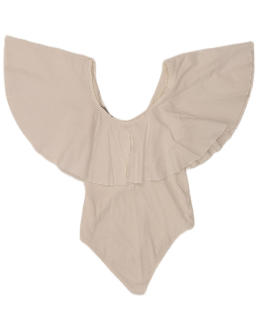 Zara Damen Bademode UK 10 Small Weiß