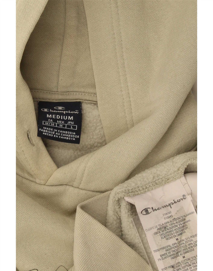 Champion Herren-Kapuzenpullover mit Grafik, mittlere Khaki-Baumwolle