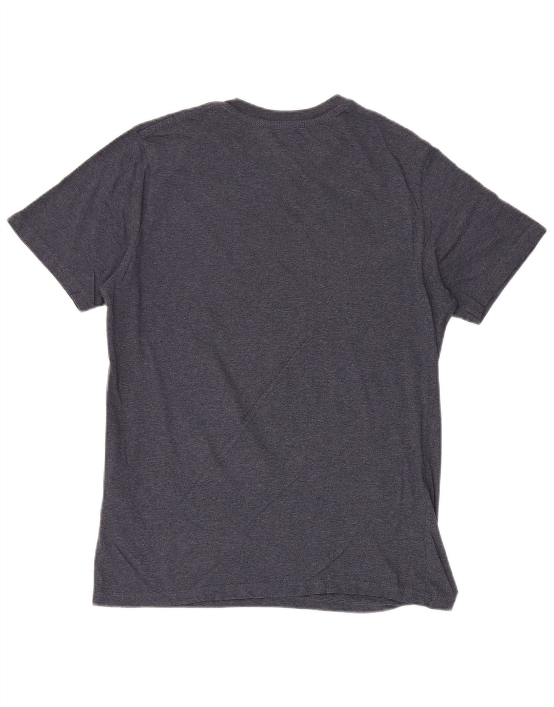 Levi's Herren-T-Shirt-Oberteil aus mittelblauer, melierter Baumwolle